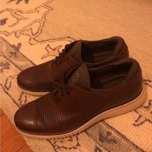 Cole Hahn Mens 9 ZEROGRAND Laser Wing Oxford